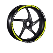 Yamaha Florasan Sarı I Nmax Uyumlu 1 Set Jant Şeridi - 2
