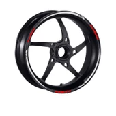 Yamaha Reflektör Beyaz Iv Nmax Uyumlu 1 Set Jant Şeridi thumbnail 2