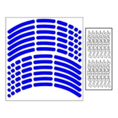 Yamaha Reflektör Mavi I Nmax Uyumlu 1 Set Jant Şeridi thumbnail 1