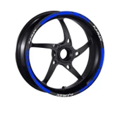 Yamaha Reflektör Mavi I Nmax Uyumlu 1 Set Jant Şeridi thumbnail 2