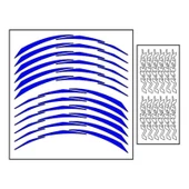 Yamaha Reflektör Mavi Iıı Nmax Uyumlu 1 Set Jant Şeridi thumbnail 1