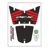 Honda Pcx 2014 - 2017 Uyumlu Tank Pad 010 - 1