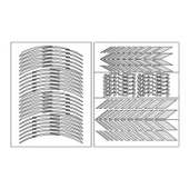 Yamaha Reflektör Beyaz Mt-07 Uyumlu Racıng 1 Set Jant Şeridi thumbnail 4