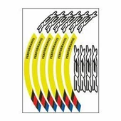 Honda M Power Mavi Pcx Uyumlu 1 Set Jant Şeridi thumbnail 4