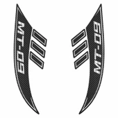 Yamaha Mt-09 Uyumlu Depo Üstü Damla Sticker Set - 1
