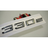 Bmw 330e Bagaj Krom Metal 3M 3D Yazı Logo - 1