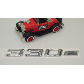Bmw 330e Bagaj Krom Metal 3M 3D Yazı Logo - 3