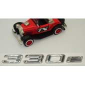 Bmw 330e Bagaj Krom Metal 3M 3D Yazı Logo - 4