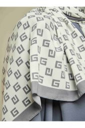 Inci Serisi G Desenli Şal 80 x 200 cm thumbnail 3