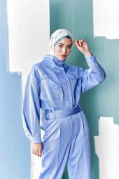 İnci Serisi Desenli Yeşil Medine İpeği Şal thumbnail 3