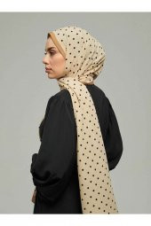 Karamel Serisi Puantiye Desenli Şal thumbnail 1