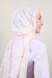 Moda Kaşmir Pembe Serisi Medine Ipeği Şal - Renk-08 - 1