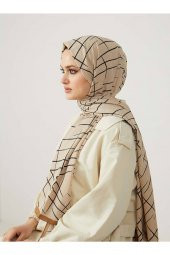 Karamel Serisi Çizgi Desenli Şal thumbnail 2