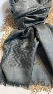 Ipek Kaşmir Karışımlı Fendi Şal thumbnail 2