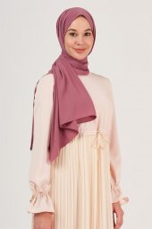 Kadın Gül Kurusu Trend Medine Ipeği Şal 48 thumbnail 1