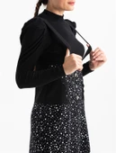 Salopet Pazen Uzun Sonbahar ve Kışlık Etek Çıtır Desen Beyaz Byz L Beyaz - 3