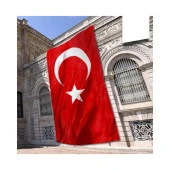 Vatan Bez Bayrak Türk %100 Polyester 600 x 900 Cm - 2