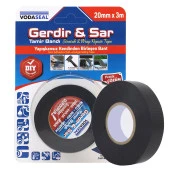 Gerdir Sar Esnek Tamir Bandı 20 mm x 3 Mt Kendinden Birleşen Kauçuk Bant thumbnail 1