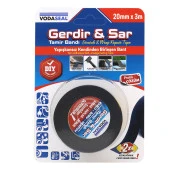 Gerdir Sar Esnek Tamir Bandı 20 mm x 3 Mt Kendinden Birleşen Kauçuk Bant thumbnail 3