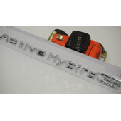 Bmw Active Hybrid3 Bagaj Krom Metal 3M 3D Yazı Logo - 6