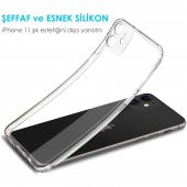 İphone 11 Pro Tıpalı Kamera Korumalı Silikon Kılıf - 2
