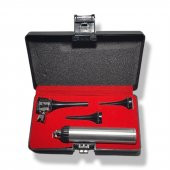 Archer Veteriner Otoskop Seti Metal Handle LED Beyaz ışık - 1