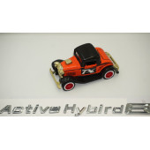 Bmw Active Hybrid6 Bagaj Krom Metal 3M 3D Yazı Logo - 3