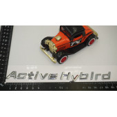 Bmw Active Hybrid Bagaj Krom Metal 3M 3D Yazı Logo thumbnail 6