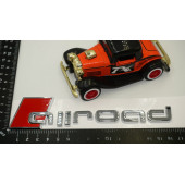 Audi A4 A6 S Allroad Vagon Bagaj Krom ABS 3M 3D Yazı Logo Orjinal Ürün - 6