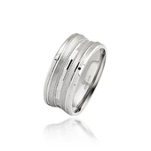 Yeni Tasarım Gümüş Tek Bay Alyans Yüzük thumbnail 2