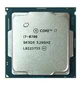 PTTAVM: Intel Core i7 8700 3,2 GHz 12 MB Cache 1151 Tray Pin İşlemci