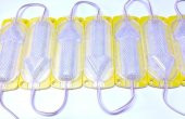 Led Modül 2835 Sarı Ok Yönü İşaretli 12v Dv (1 Adet Fiyatıdır) - 1