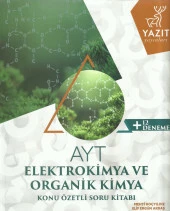 YAZIT AYT ELEKTRO KİMYA VE ORGANİK KİMYA SORU KİTABI - 1