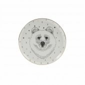 Porland Forest Bear 1li Düz Tabak 20cm 04LFH000451 - 1