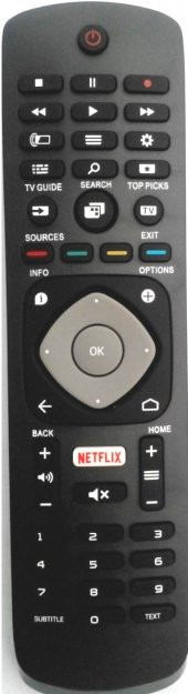VizyHouse PHILIPS NETFLIXLI LCD KUMANDA lcd-585 - 1