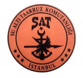 SAT (Su Altı Taarruz) Deri PEÇ- Arma - Patch - 1