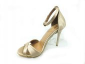 Çarıkçım İnce Topuklu Kadın Ayakkabısı Vizon-Saten 114 1137 thumbnail 3