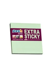 Hopax Stıckn Yapışkanlı Not Kağıdı Extra 90 Yaprak 76x76 Mm Pastel Yeşil - 1
