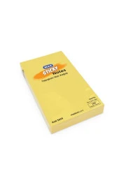 Rubenis Yapışkanlı Not Kağıdı 100 Sayfa 76 mm x 127 mm Pastel Sarı - 1