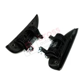 Dacia Sandero Logan MK2 Renault Clio Symbol MK3 için Kapı Dış Açma Kolu Set 806070421R 806067028R thumbnail 5