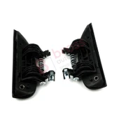 Dacia Sandero Logan MK2 Renault Clio Symbol MK3 için Kapı Dış Açma Kolu Set 806070421R 806067028R thumbnail 4