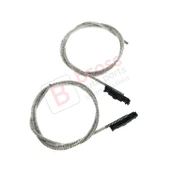 Mercedes A B W169 W245 için Sunroof Tavan Rüzgar Deflektör Halat Seti A1697800244 thumbnail 2