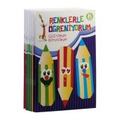 Renklerle Öğreniyorum Boyama Seti (10 Kitap Takım) - 1