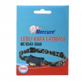 Mercure MC6543 Ledli Kafa Lambası 3 Fonksiyonlu Pilli Kafa Feneri - 3