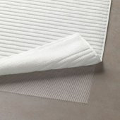 Banyo Paspası Pamuk, 50x80 cm Beyaz Renk - 2