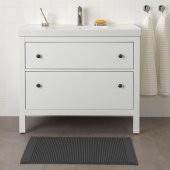Banyo Paspası Pamuk, 50x80 cm Koyu Gri Renk - 2