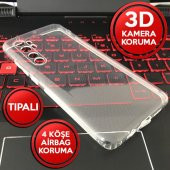 Xiaomi Redmi Note 9S Tıpalı Kamera Korumalı Şeffaf Silikon Kılıf - 3