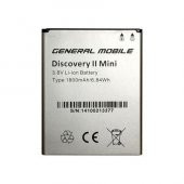 General Mobile Discovery 2 Mini Batarya Pil 100 Orjinal - 1