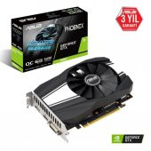 Asus NVIDIA GeForce GTX 1660 Phoenix OC PH-GTX1660-O6G 6 GB GDDR5 192 Bit Ekran Kartı - 1