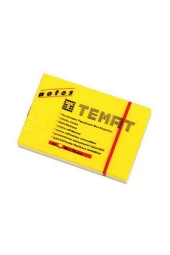 Temat Yapışkanlı Not Kağıdı 50x75 MM Fosforlu Sarı - 1